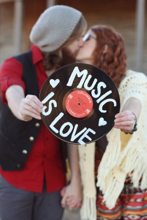 Music is Love Engagement Session | HI-FI WEDDINGS - YOUR WEDDING, YOUR ...